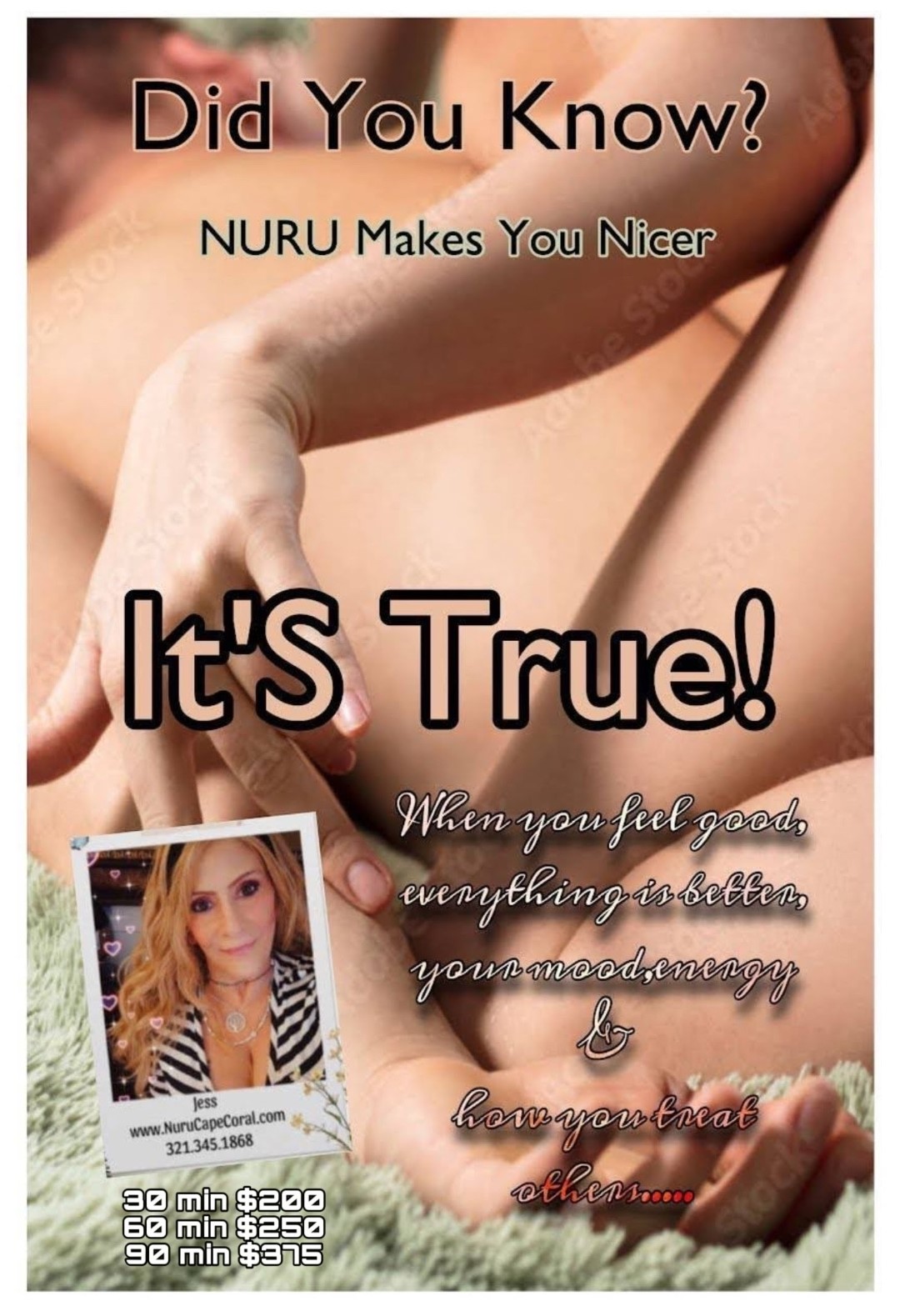 Nuru Body 2 Body Offers Erotic Massage in Cape Coral, FL 33990